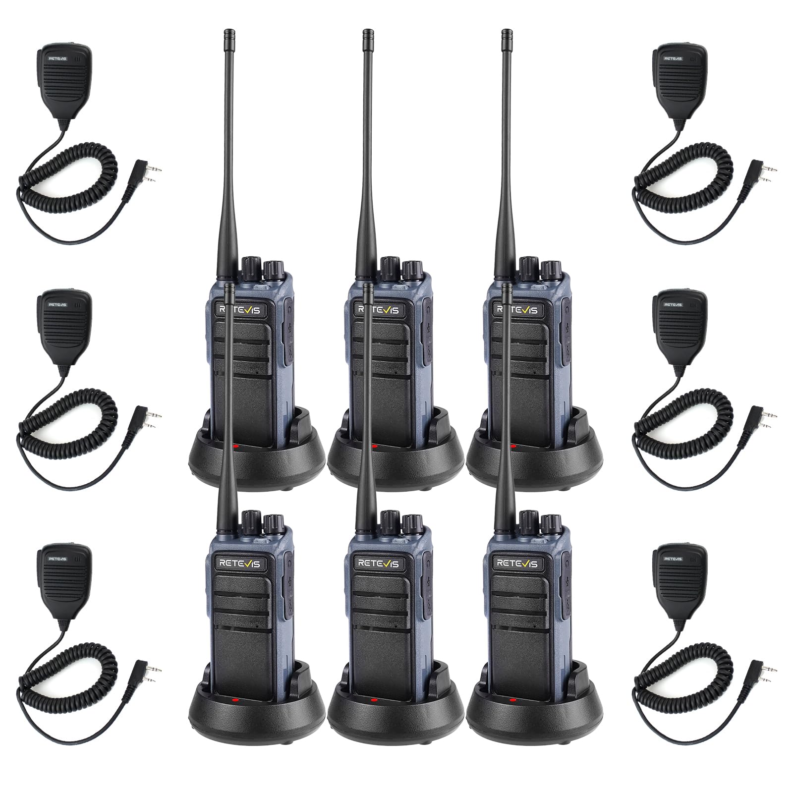 Amazon.com: Retevis MateTalk C4 Two Way Radio Long Range,Hands